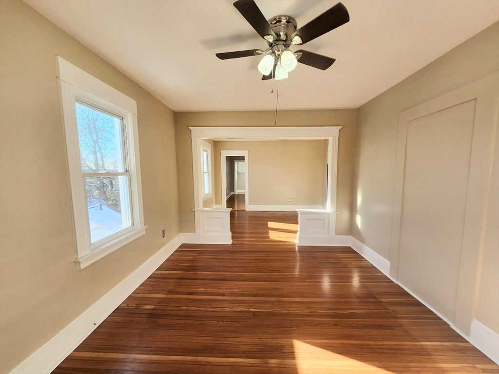Empty room, Interior, Wood Texture Flooring