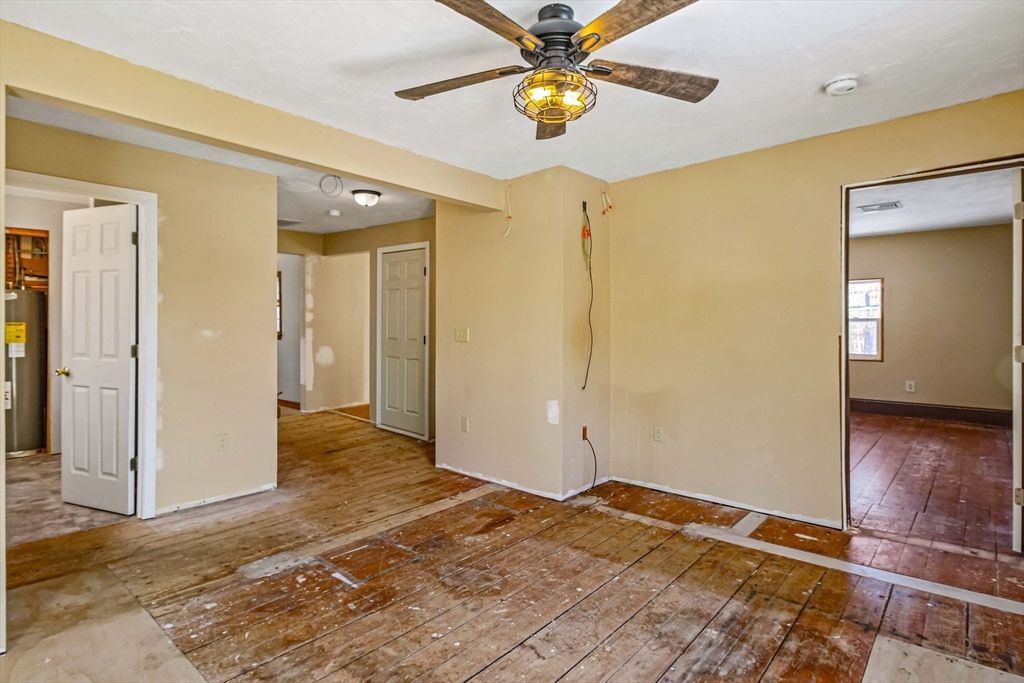 Empty room, Interior, Wood Texture Flooring