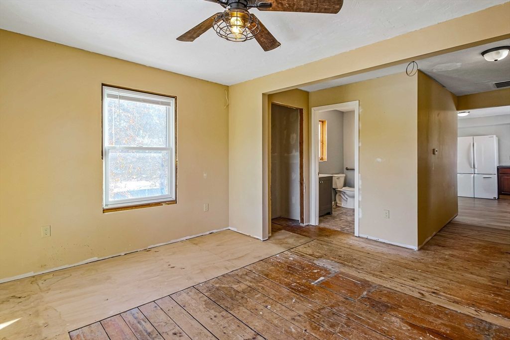Bathroom, Empty room, Interior, Wood Texture Flooring