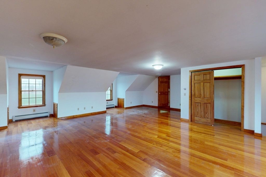 Empty room, Interior, Wood Texture Flooring