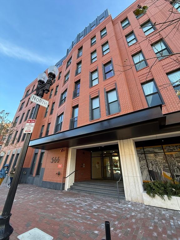 Exterior, Facade, Brick Facade, Condo Building