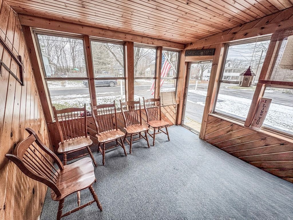 Interior, Sun Room, Wooden Ceilings, Wooden Walls