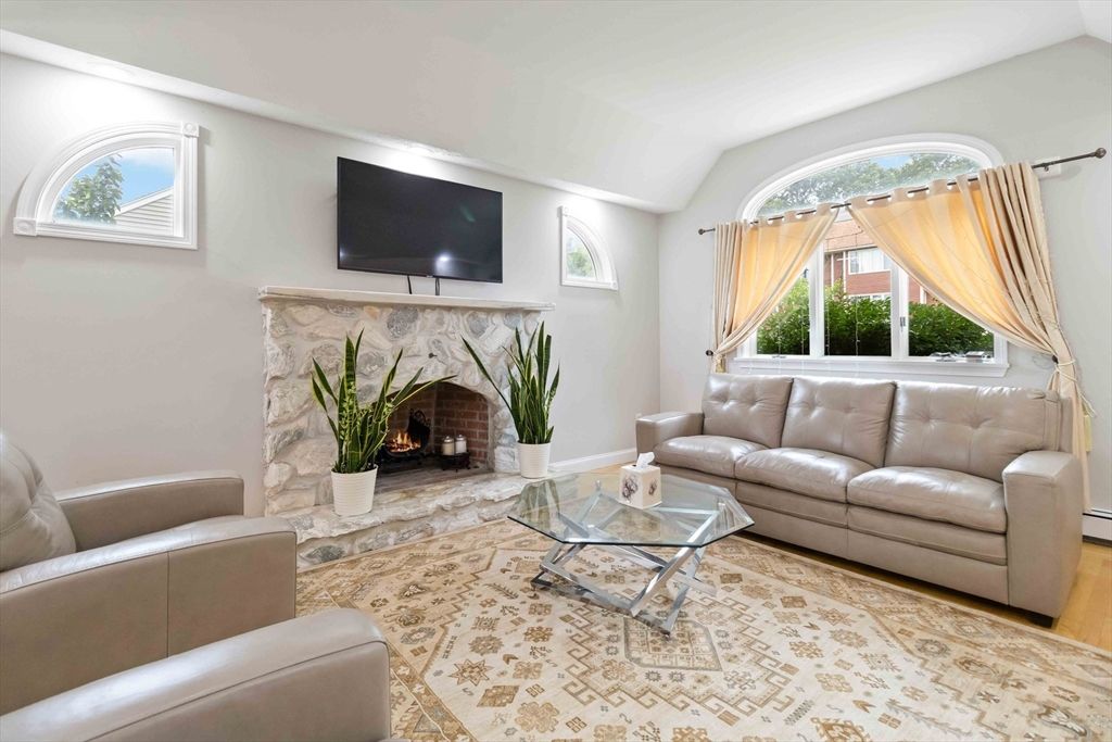 Fireplace, Interior, Living room, Wood Texture Flooring