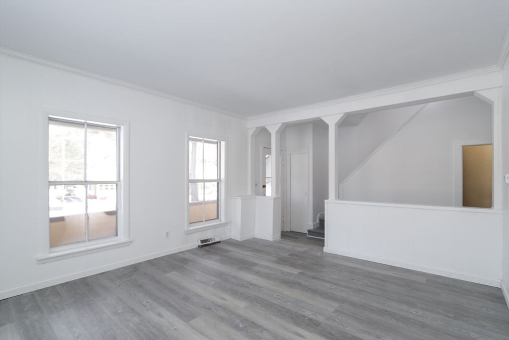 Empty room, Interior, Wood Texture Flooring