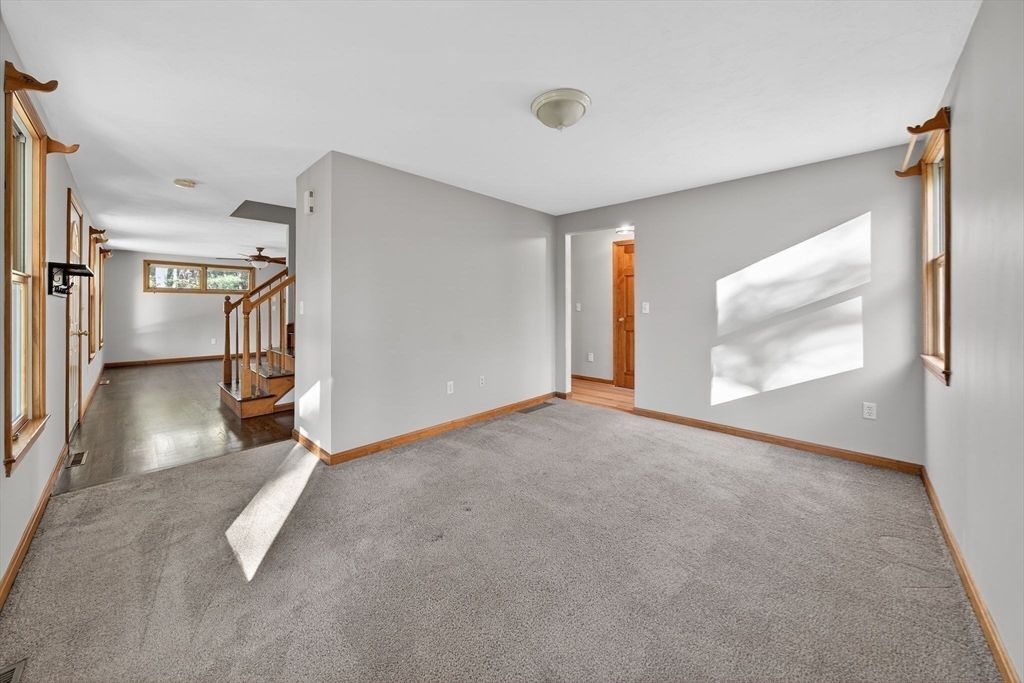 Empty room, Interior, Wood Texture Flooring