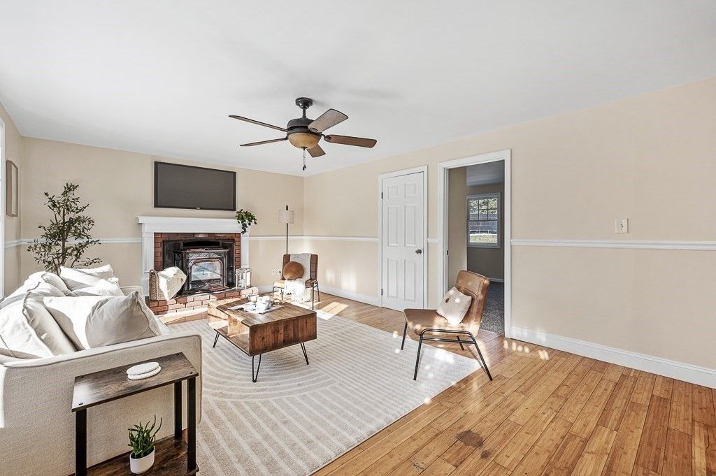 Fireplace, Interior, Living room, Wood Texture Flooring