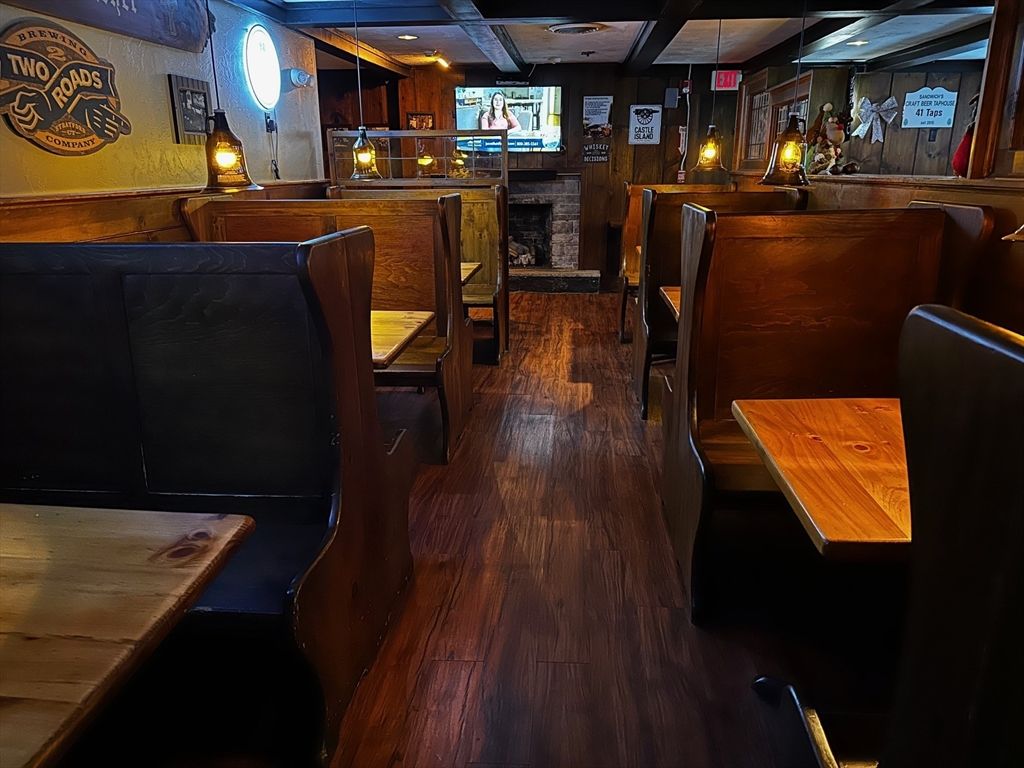 Fireplace, Interior, Wood Texture Flooring, Wooden Walls