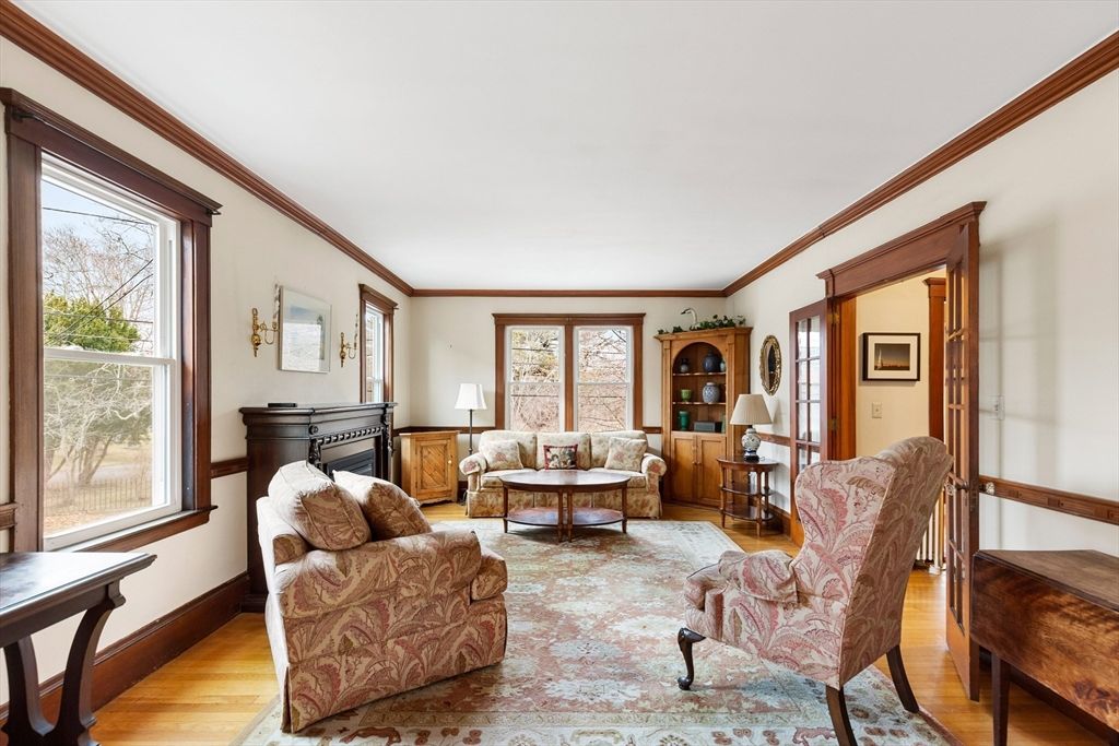 Fireplace, Interior, Living room, Wood Texture Flooring