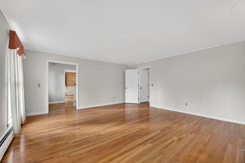 Empty room, Interior, Wood Texture Flooring