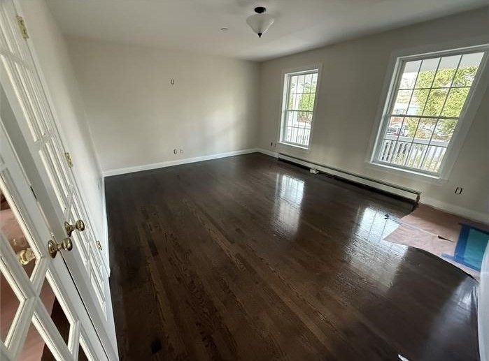 Empty room, Interior, Wood Texture Flooring