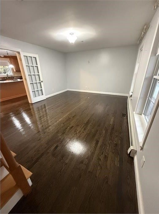Empty room, Interior, Wood Texture Flooring