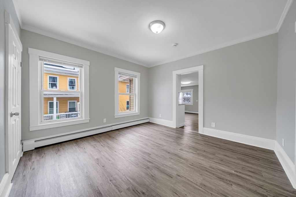 Empty room, Interior, Wood Texture Flooring