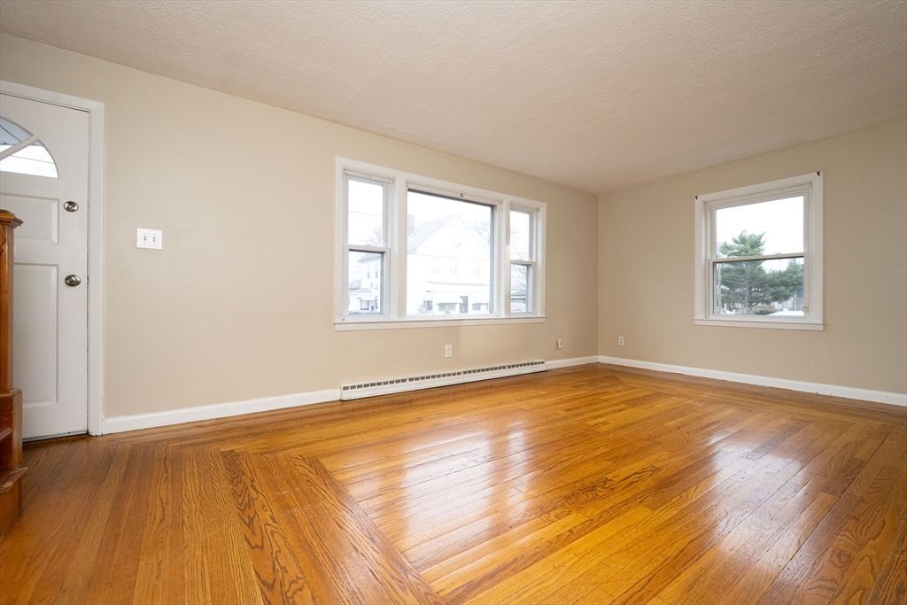 Empty room, Interior, Wood Texture Flooring