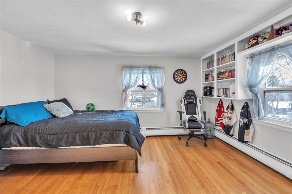 Bedroom, Home Office, Interior, Wood Texture Flooring