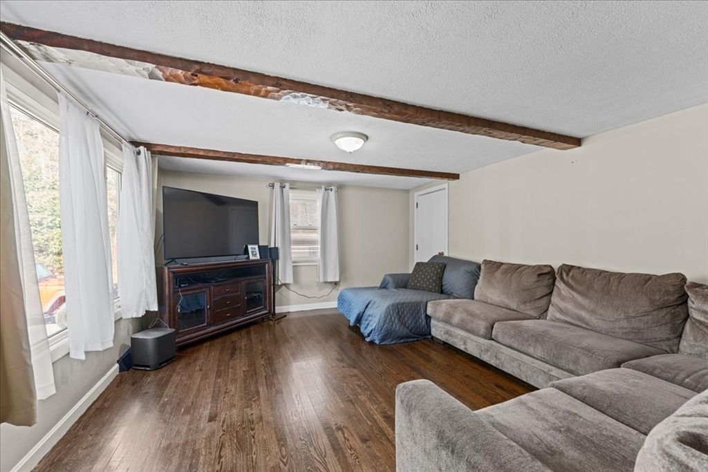 Interior, Living room, Wooden Beams, Wood Texture Flooring