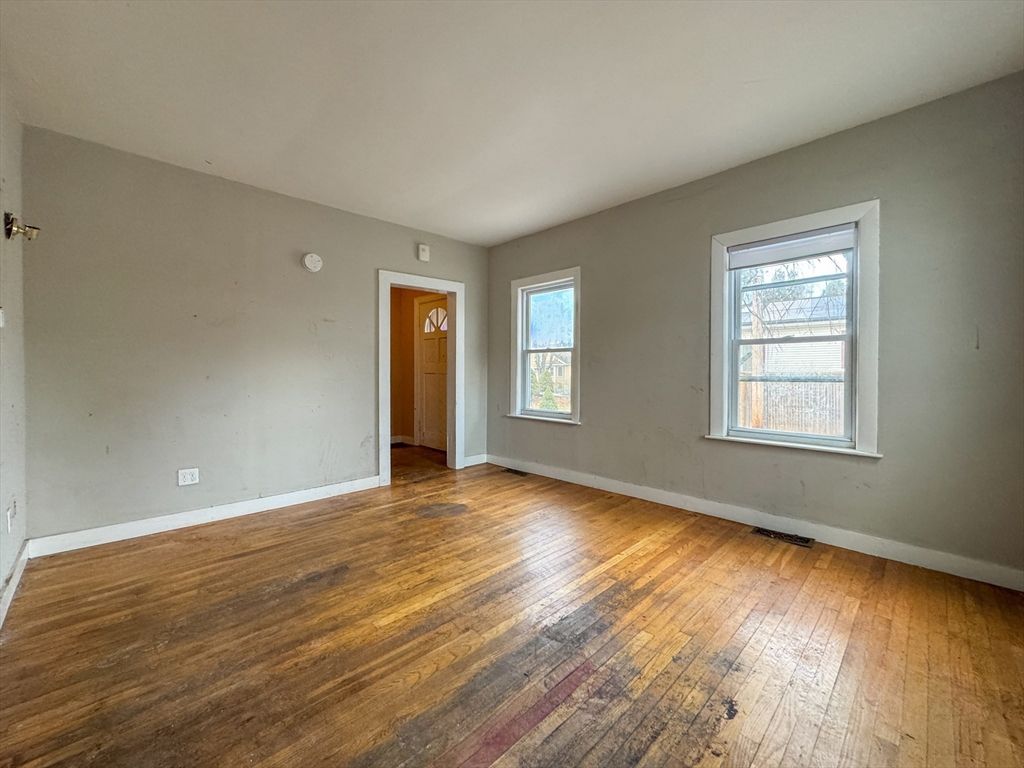 Empty room, Interior, Wood Texture Flooring