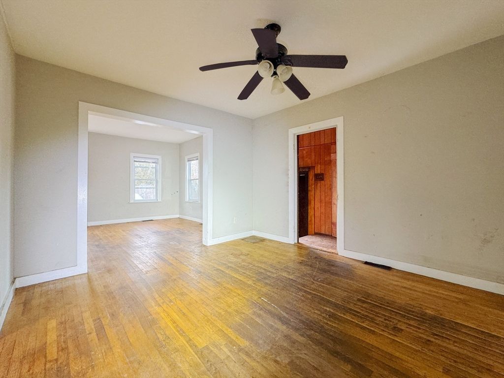 Empty room, Interior, Wood Texture Flooring