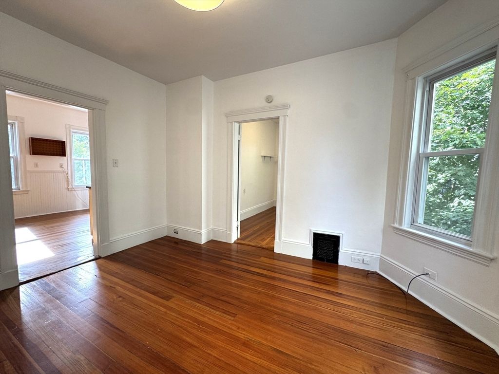 Empty room, Interior, Wood Texture Flooring