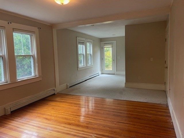Empty room, Interior, Wood Texture Flooring