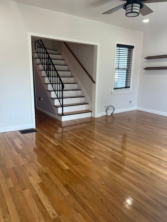 Empty room, Interior, Wood Texture Flooring