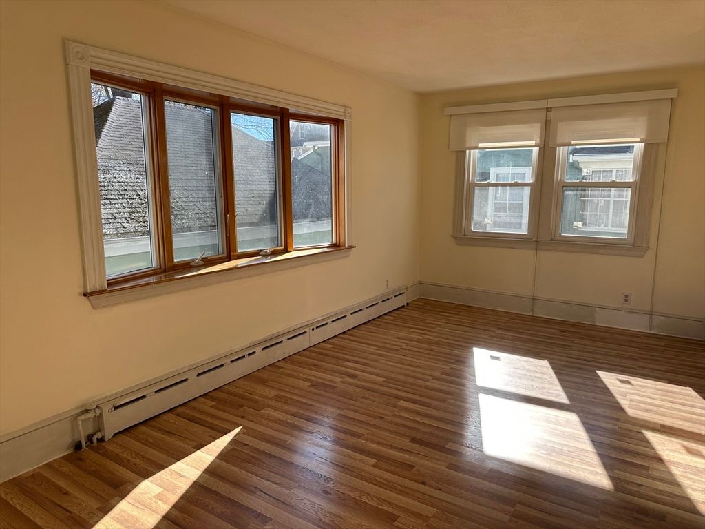 Empty room, Interior, Wood Texture Flooring