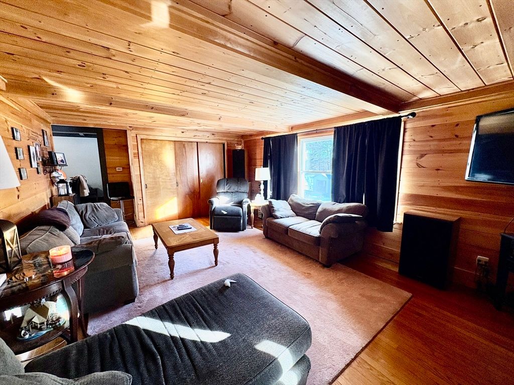 Interior, Living room, Wooden Beams, Wooden Ceilings, Wood Texture Flooring, Wooden Walls