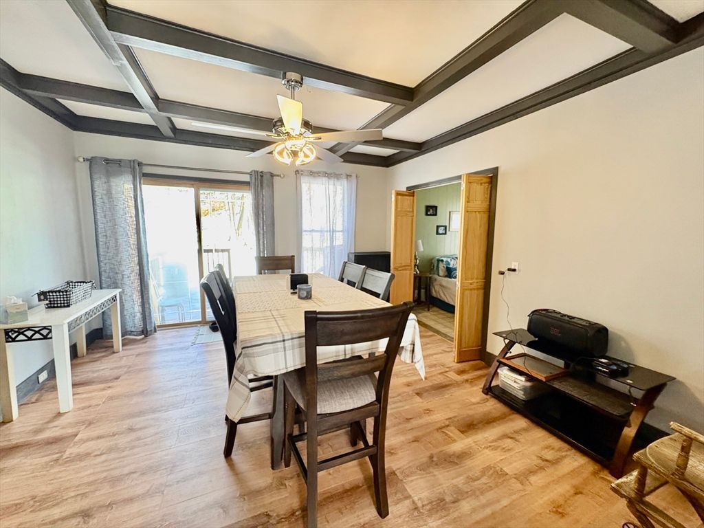 Dining room, Interior, Wood Texture Flooring