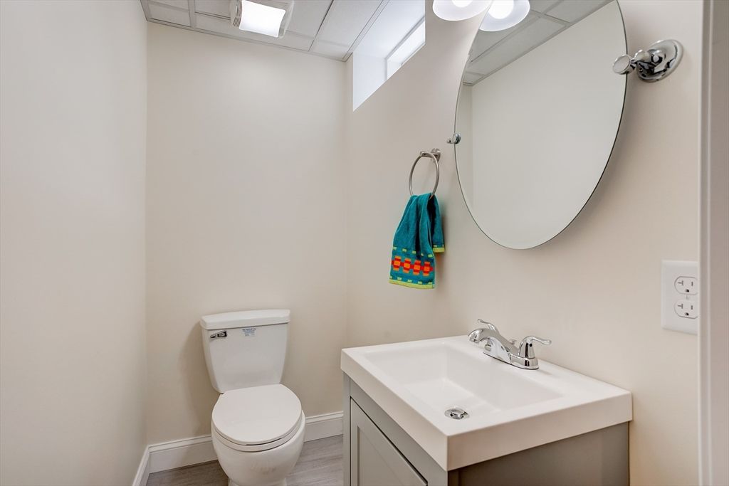 Bathroom, Interior, Wood Texture Flooring