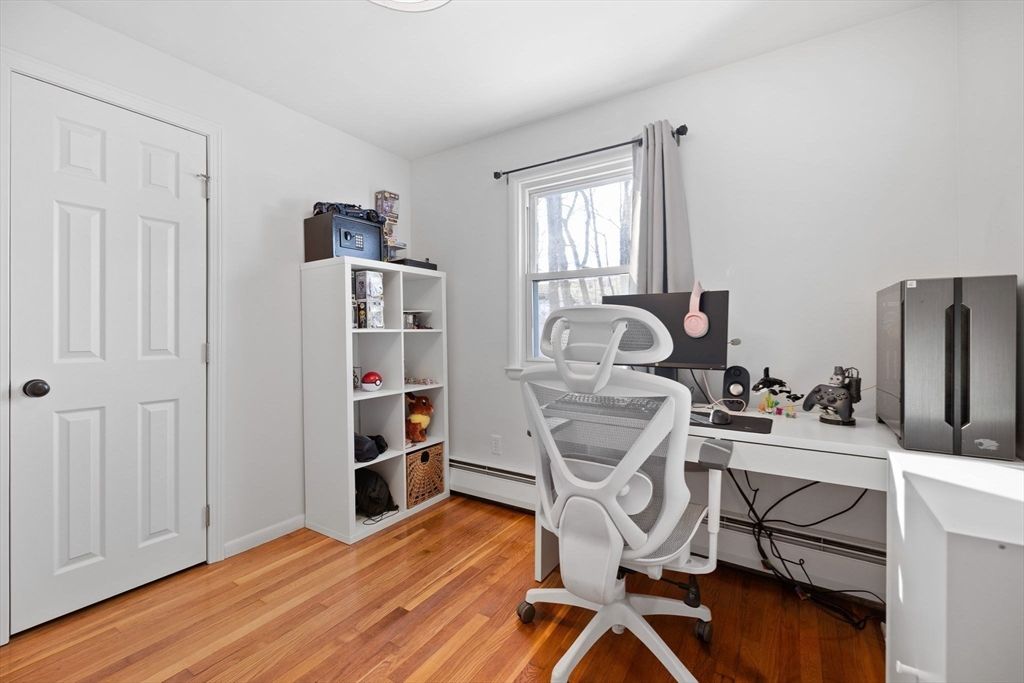 Home Office, Interior, Wood Texture Flooring