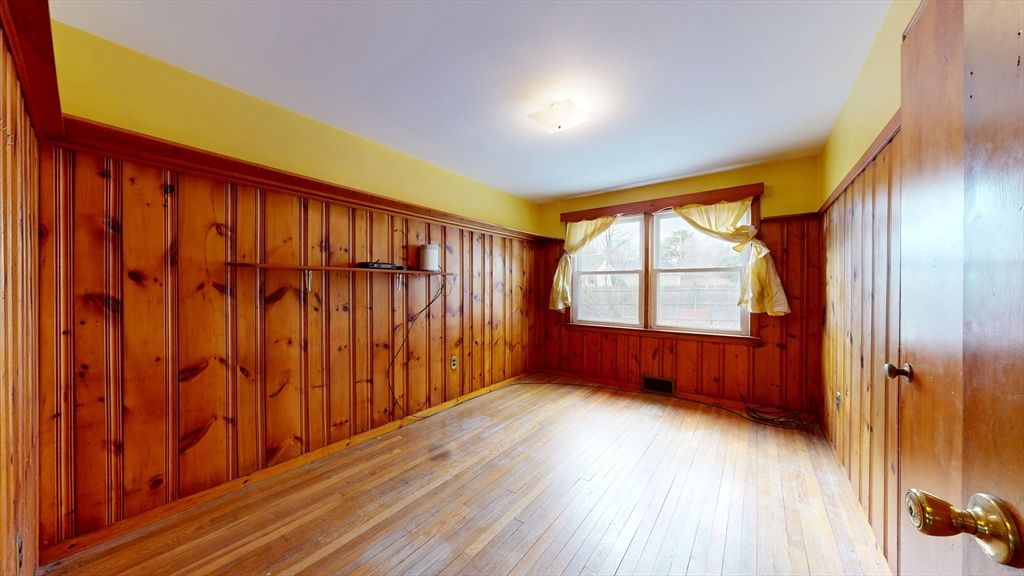 Empty room, Interior, Wood Texture Flooring, Wooden Walls