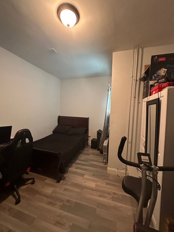 Fitness Equipment, Interior, Wood Texture Flooring