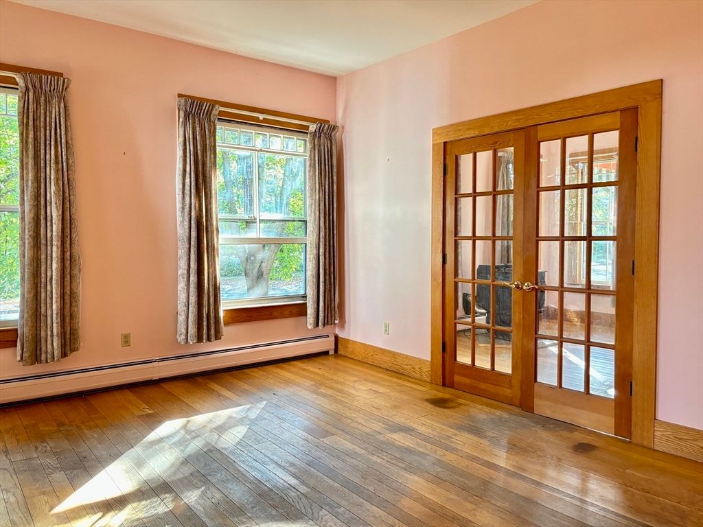 Empty room, Interior, Wood Texture Flooring