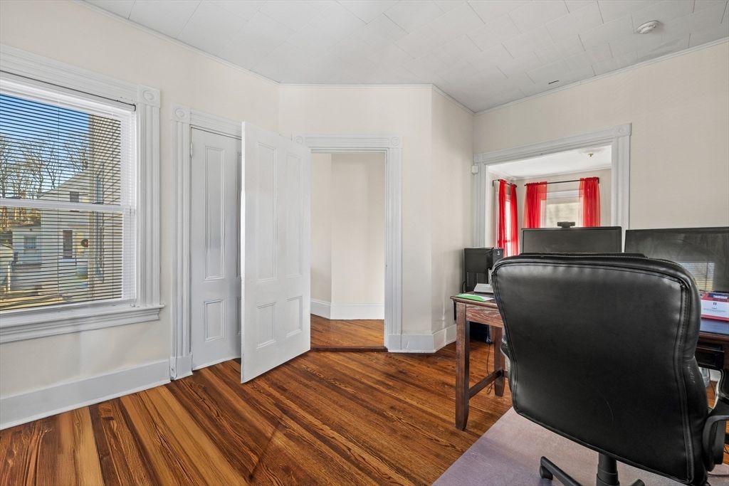 Home Office, Interior, Wood Texture Flooring