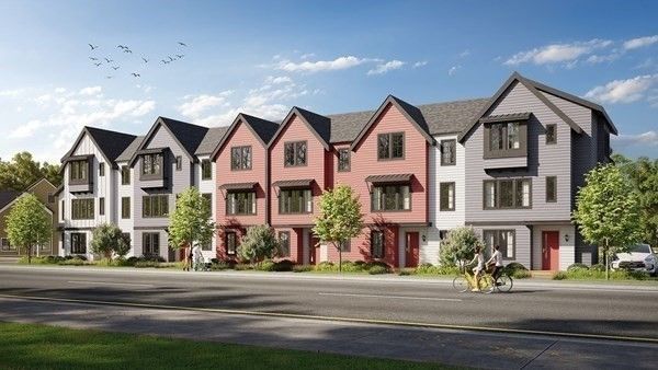 Exterior, Facade, Rowhouse