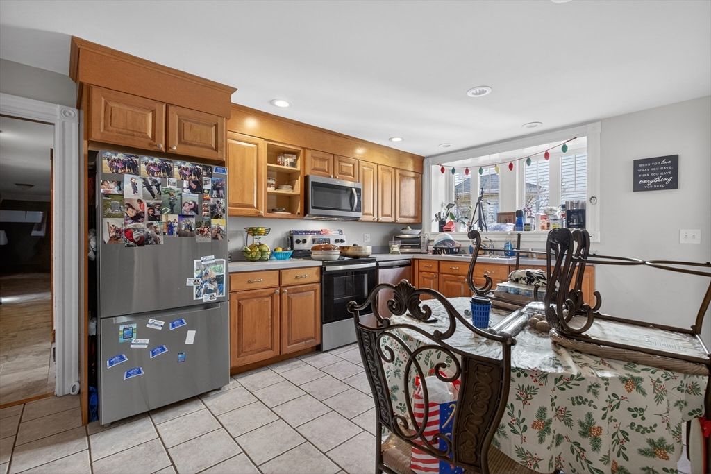 Interior, Kitchen, Recessed Lighting, Stainless Steel Appliances