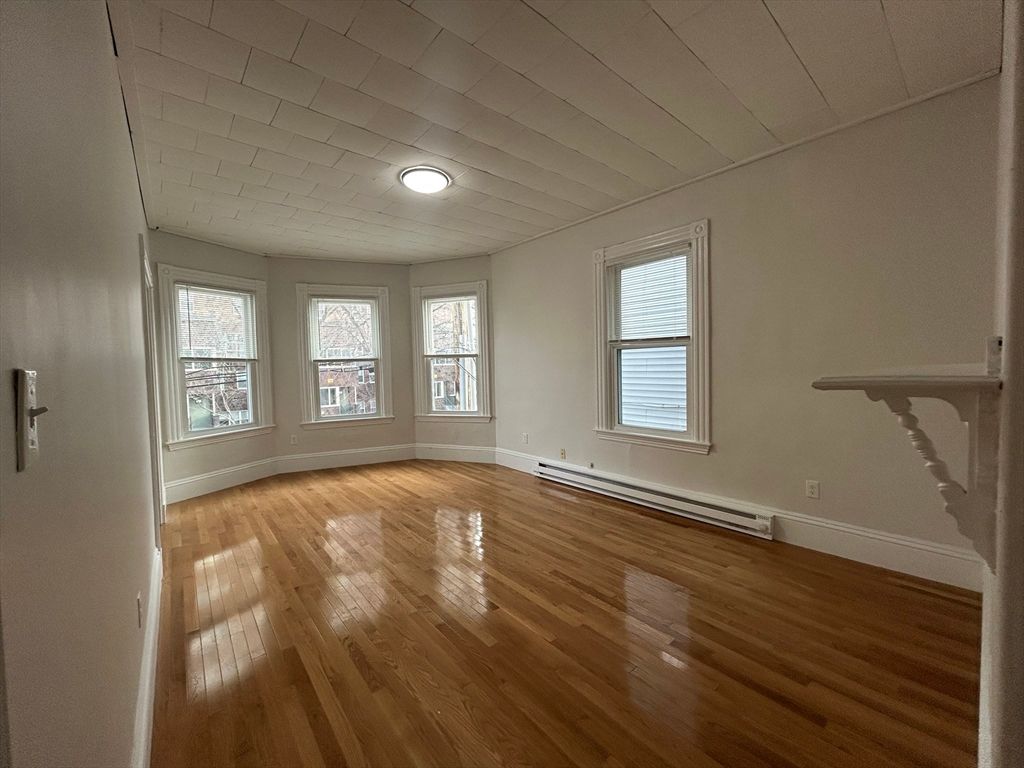 Empty room, Interior, Wood Texture Flooring