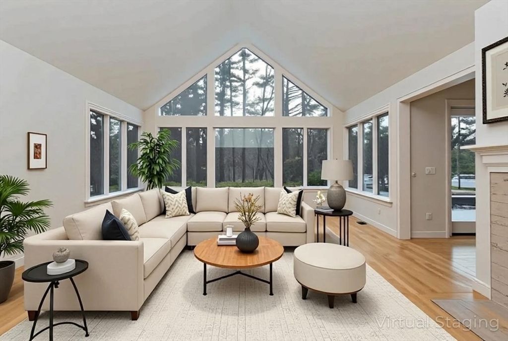 Fireplace, Interior, Living room, Wood Texture Flooring