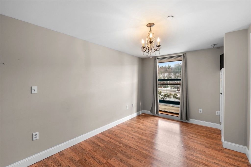 Chandelier, Empty room, Interior, Wood Texture Flooring