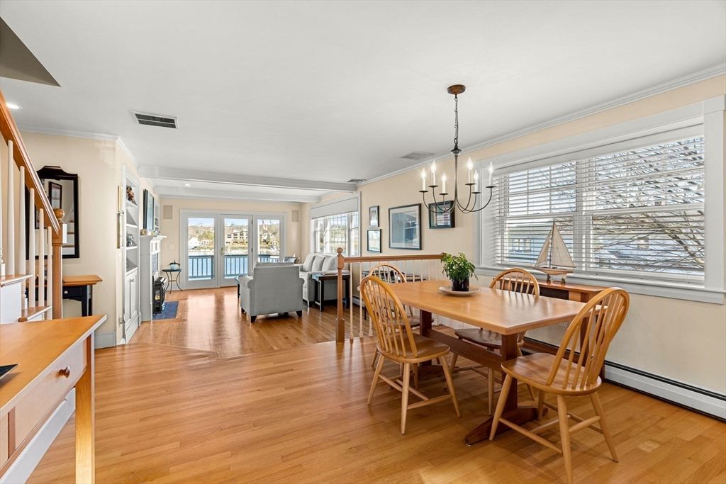 Chandelier, Dining room, Interior, Living room, Wood Texture Flooring