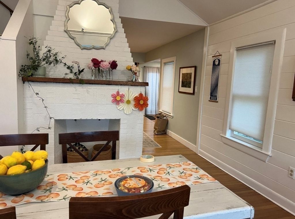 Fireplace, Interior, Wood Texture Flooring
