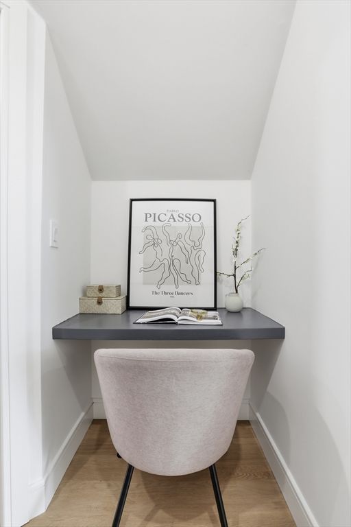 Home Office, Interior, Wood Texture Flooring