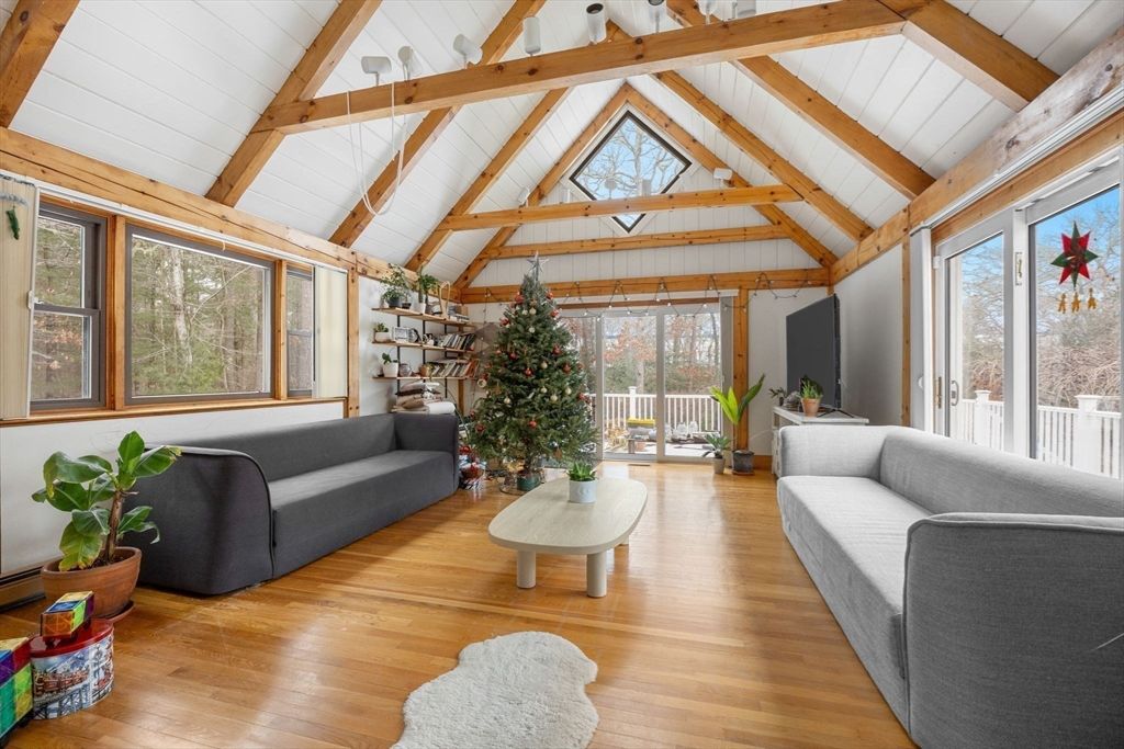 Interior, Wooden Beams, Wood Texture Flooring