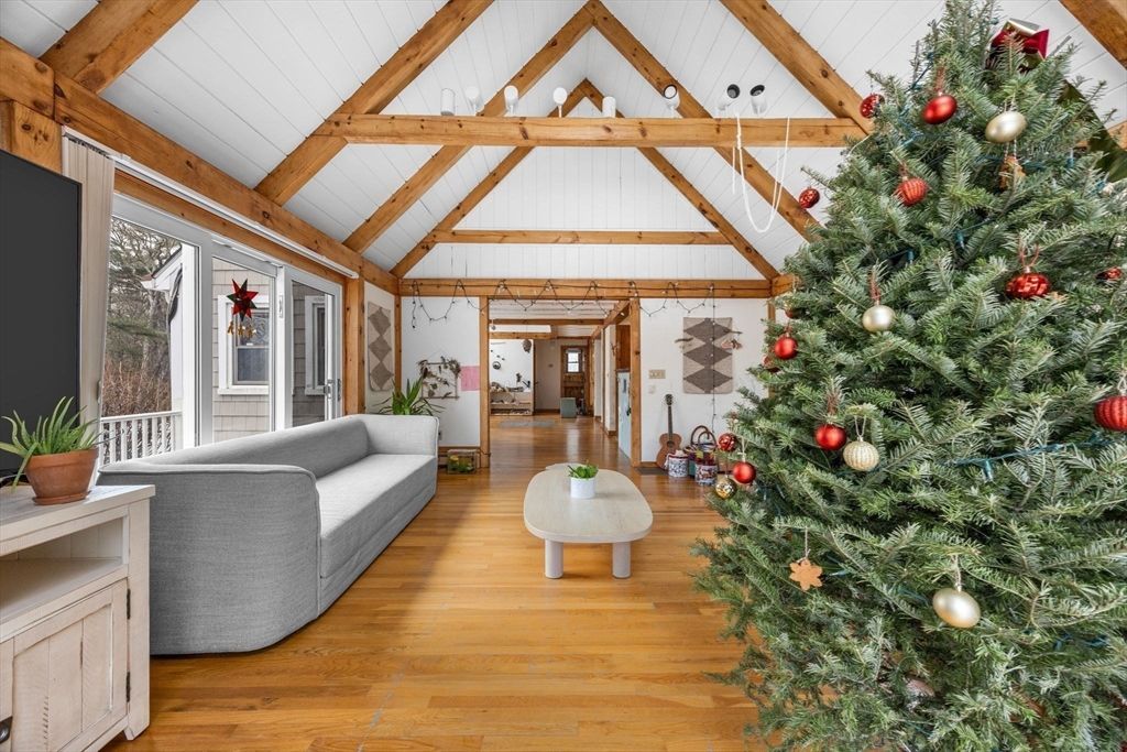 Interior, Wooden Beams, Wood Texture Flooring
