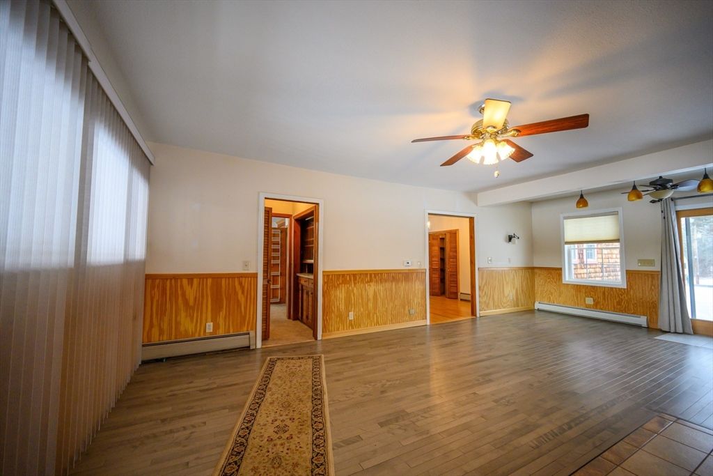 Empty room, Interior, Wood Texture Flooring