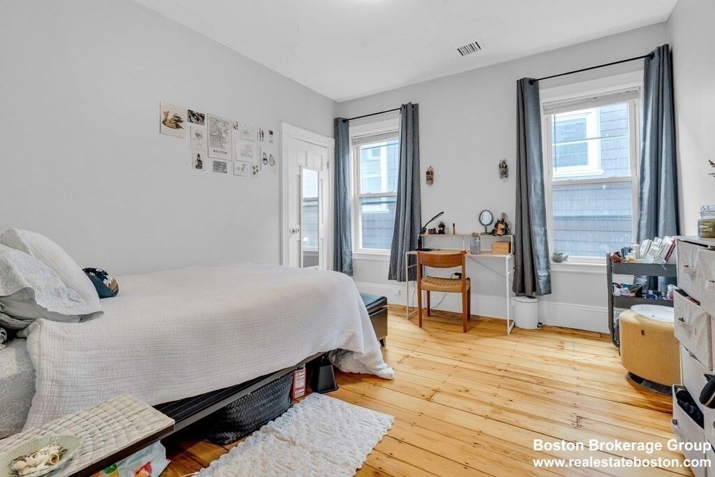 Bedroom, Home Office, Interior, Wood Texture Flooring