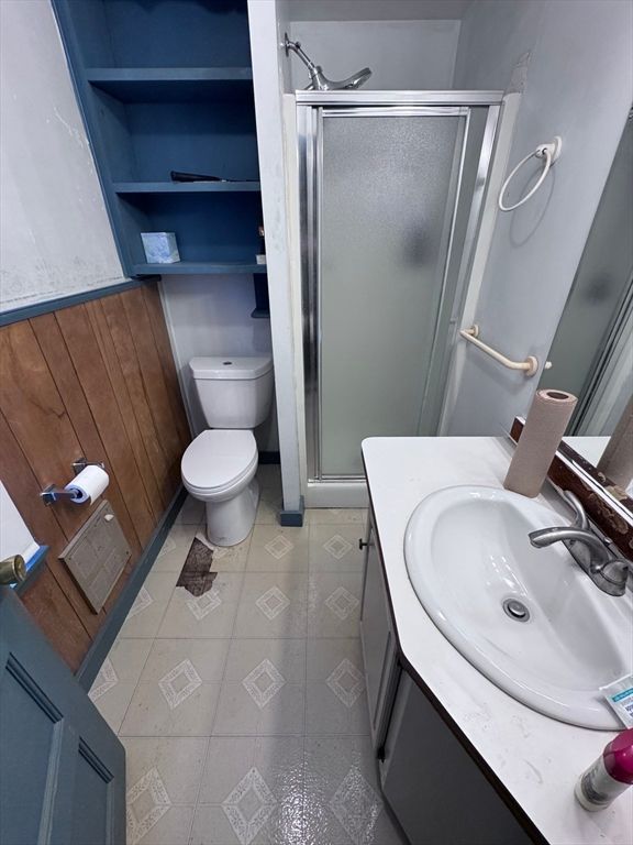 Bathroom, Interior, Wooden Walls