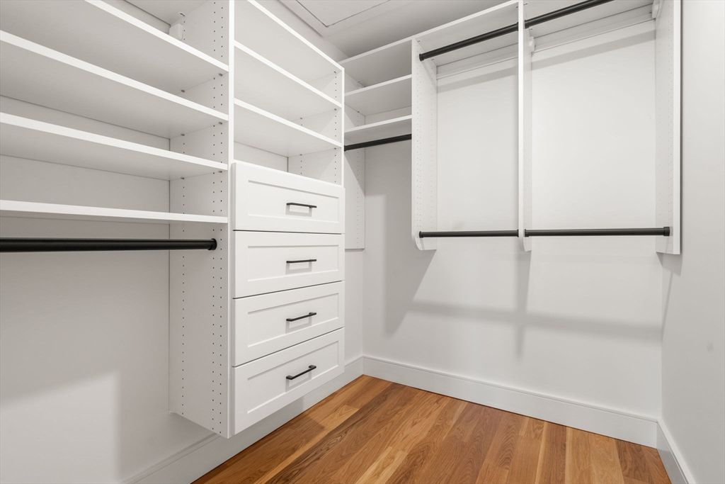 Interior, Walk-in Closets, Wood Texture Flooring