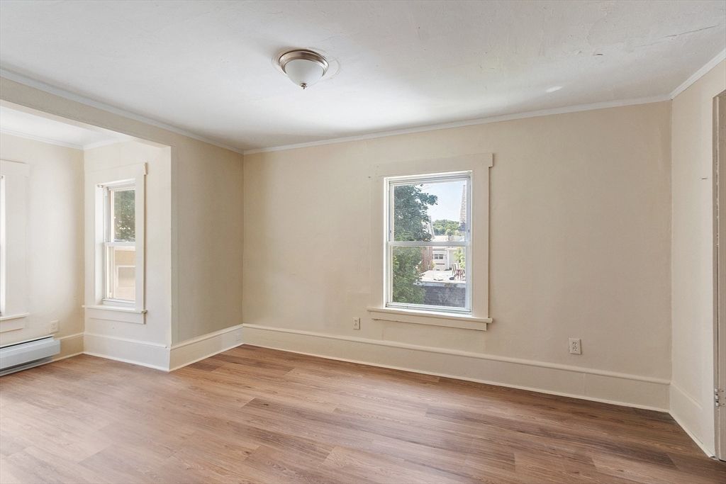 Empty room, Interior, Wood Texture Flooring