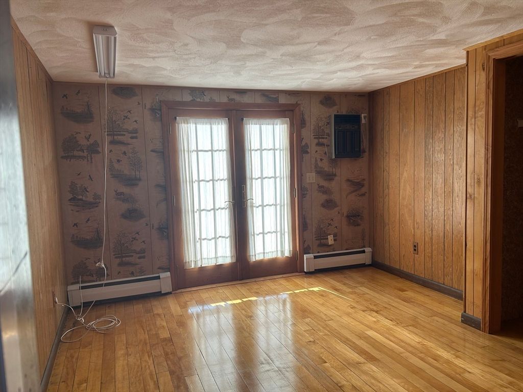 Empty room, Interior, Wood Texture Flooring