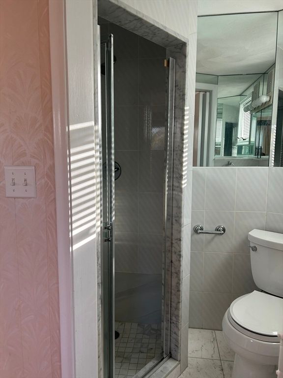 Bathroom, Glass Shower, Interior, Marble